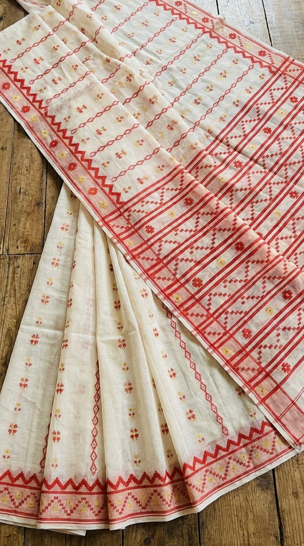 Nabanita Bengal Jamdani Saree
