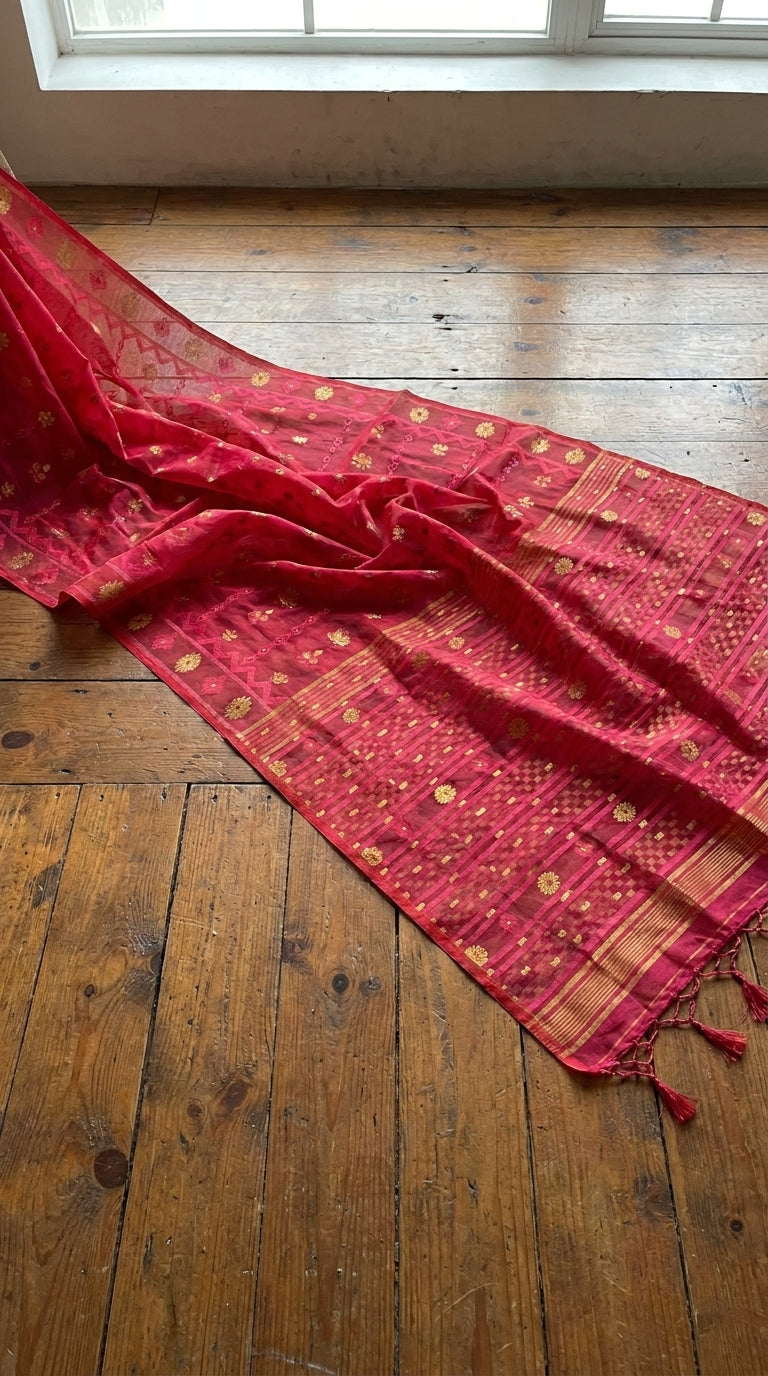 Nabanita Bengal Jamdani Saree