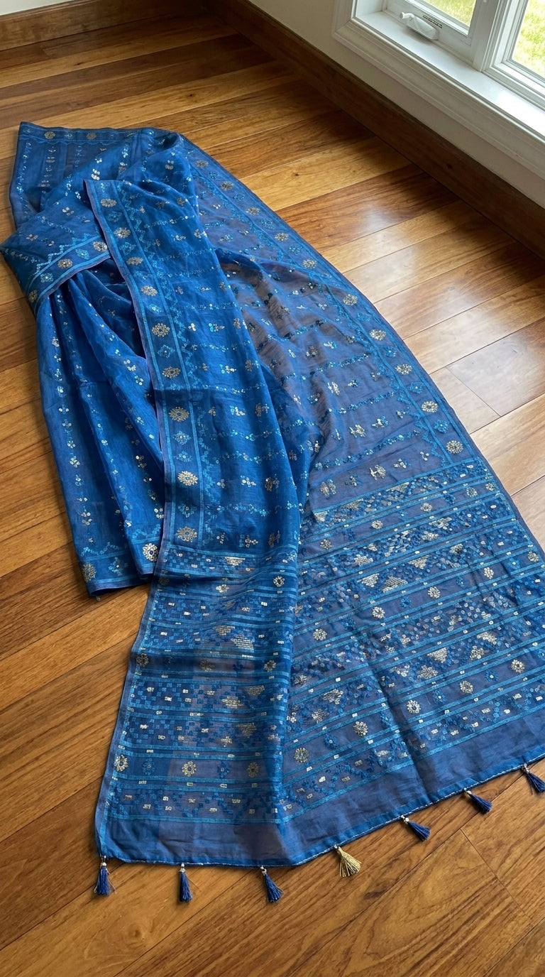 Nabanita Bengal Jamdani Saree