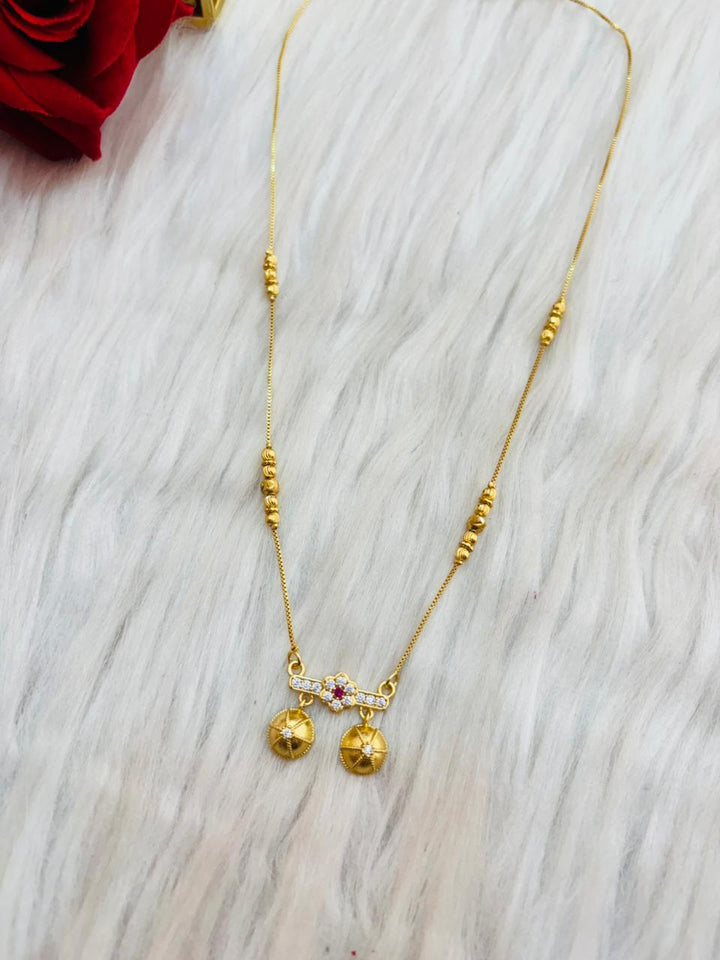 Bridal Glow (Gold Plated Mangal sutra)