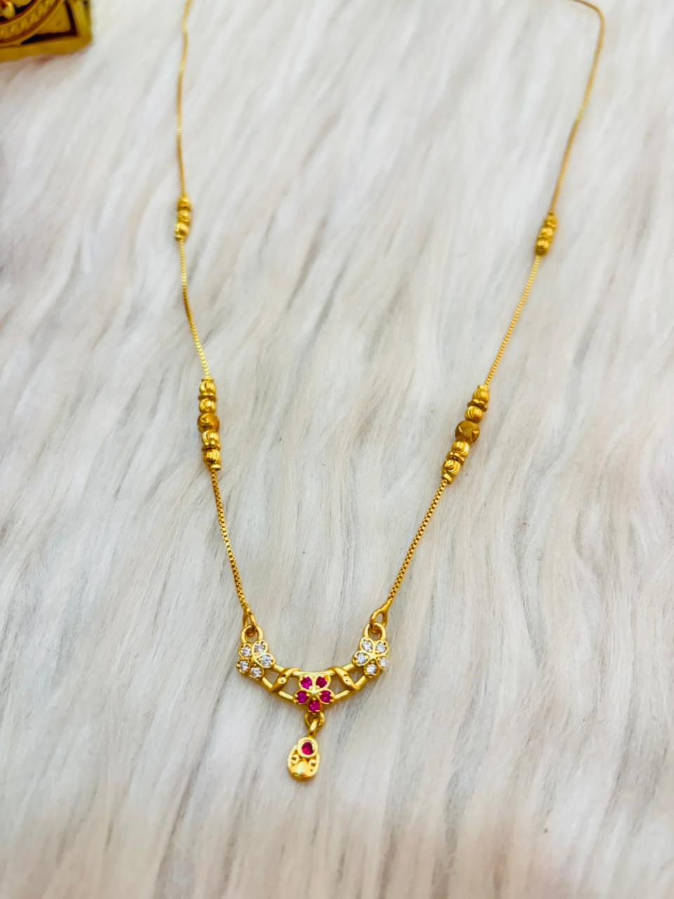 Vivah Rekha (Gold Plated Mangal sutra)-Combo 2
