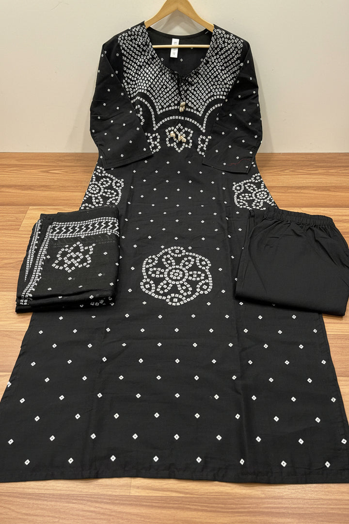 Sweet Girl Cotton Kurti Set