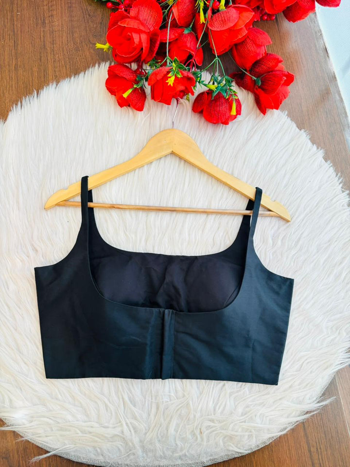 The Modern Canvas - Solid Fancy Designer Blouse