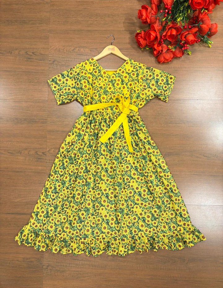 Sunflower Love Midi Dress