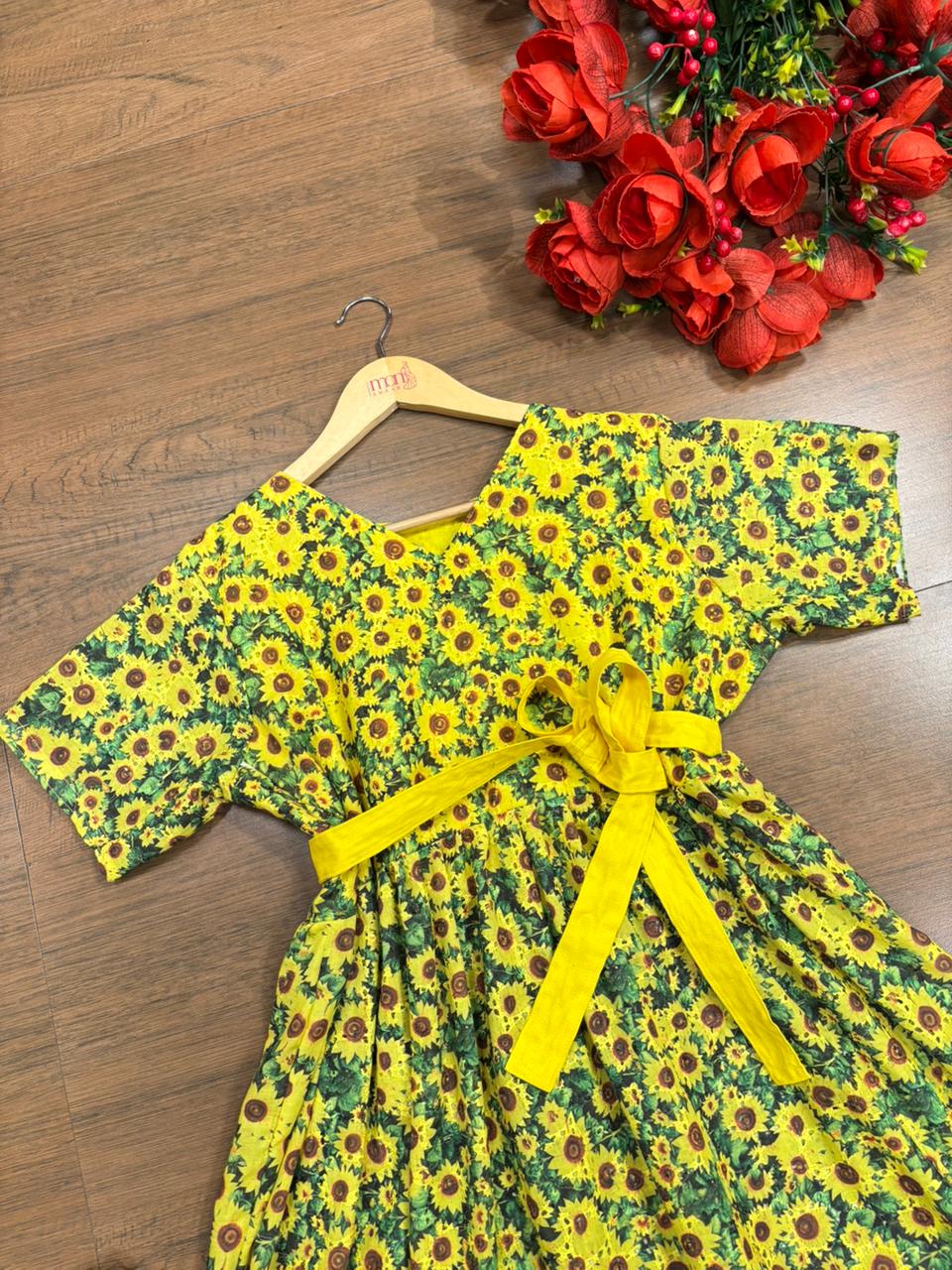 Sunflower Love Midi Dress