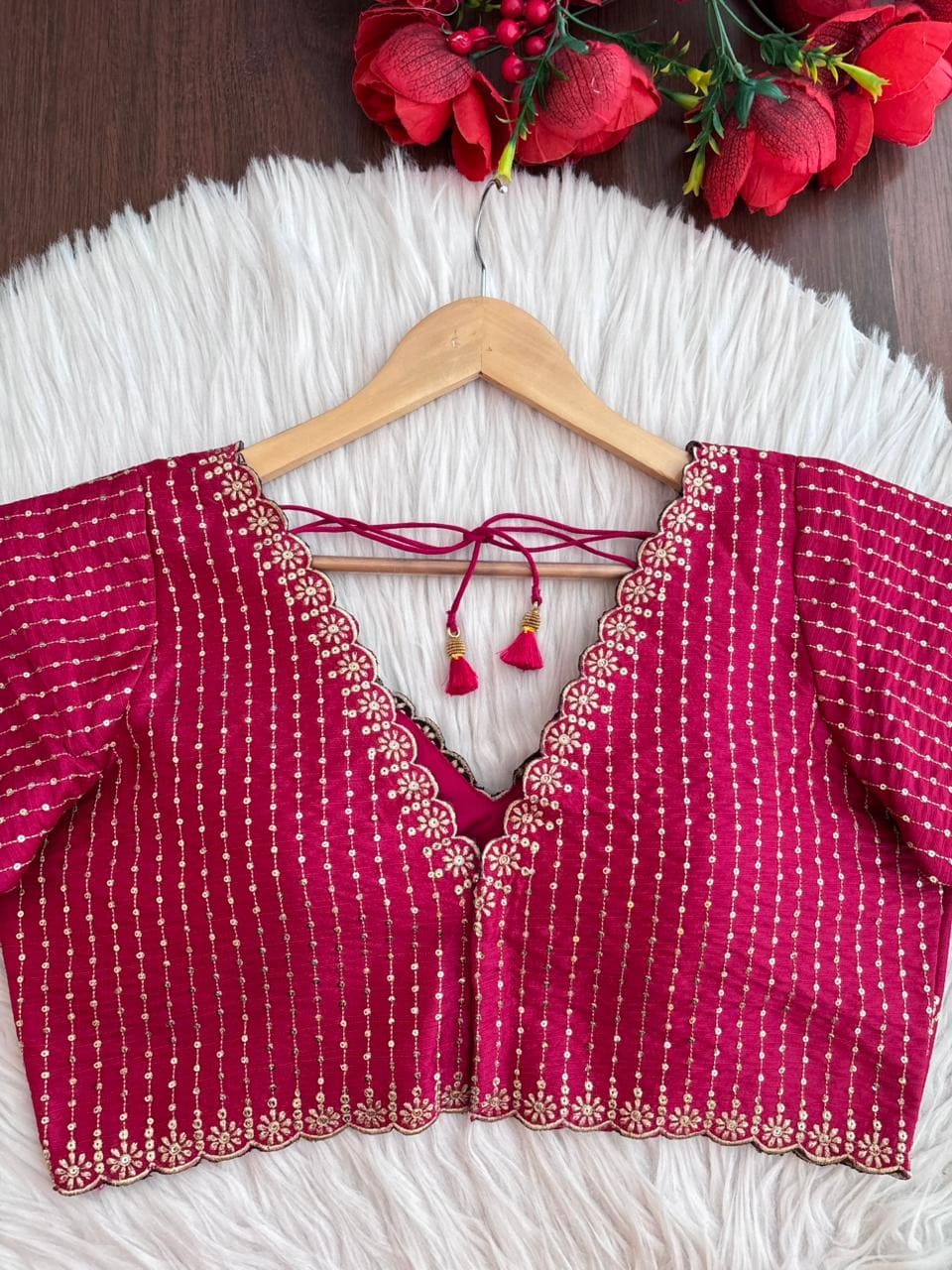 Pink Etherea - Designer Silk Blouse