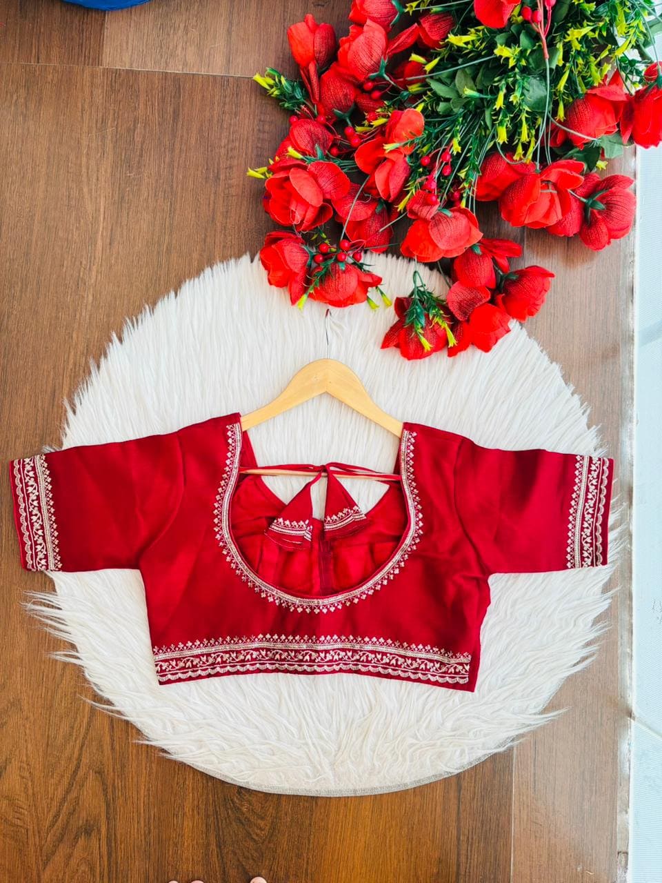 Kanak Madhuri Fancy Silk Blouse