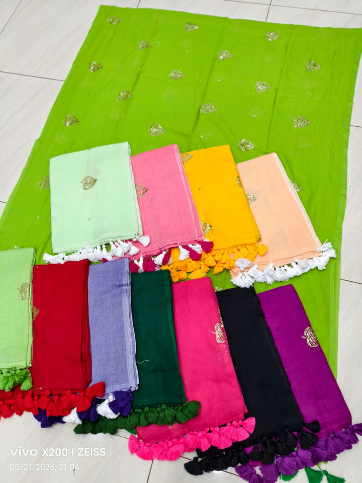 Bosonto Bilash Mul Cotton Saree
