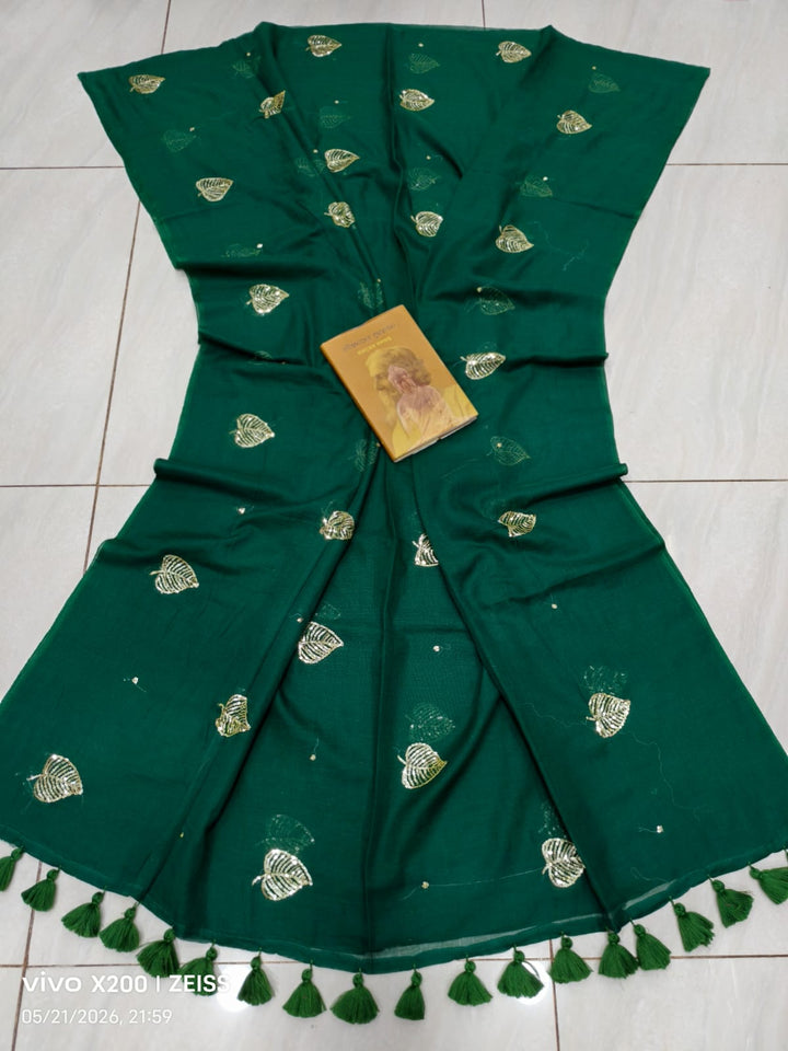 Bosonto Bilash Mul Cotton Saree