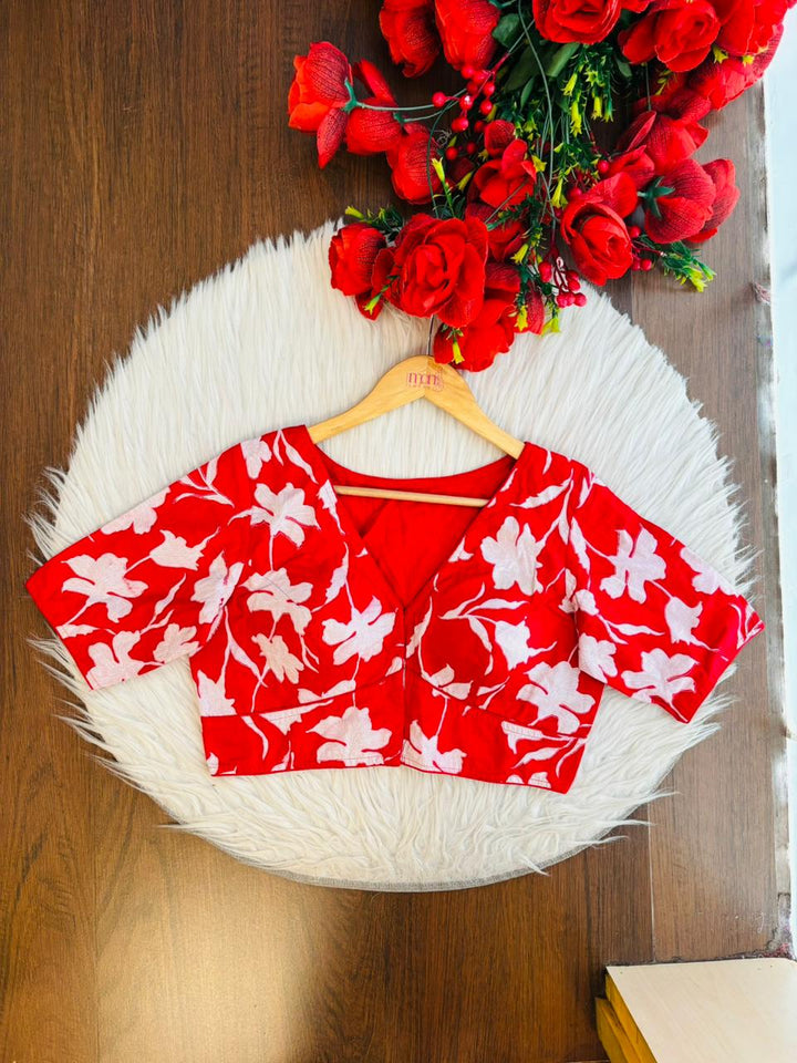 The Daily Petal Designer Cotton Blouse