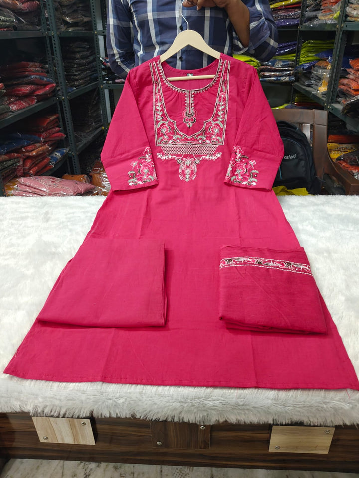 Remain Classic Cotton Kurti Set