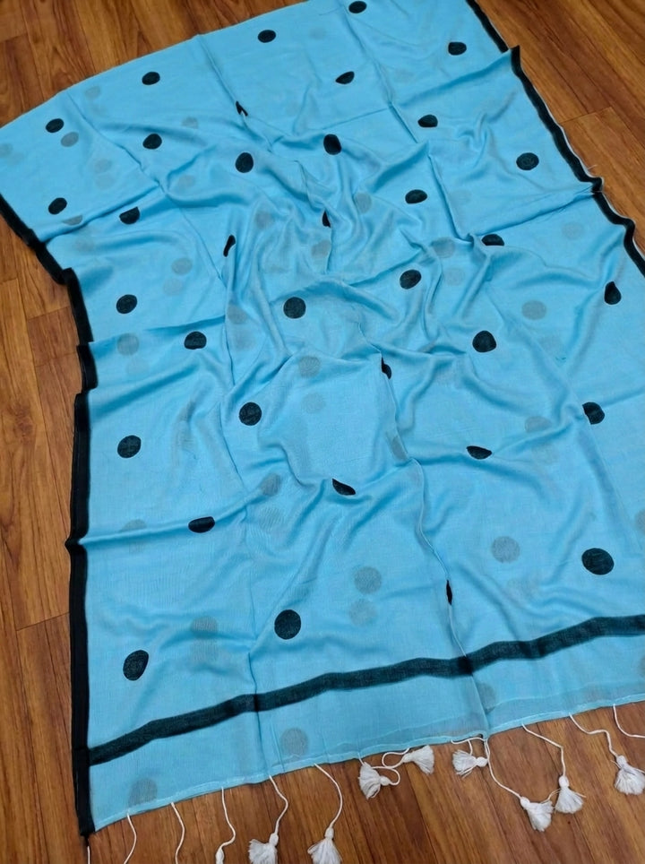 Kheyali Mul Cotton Saree