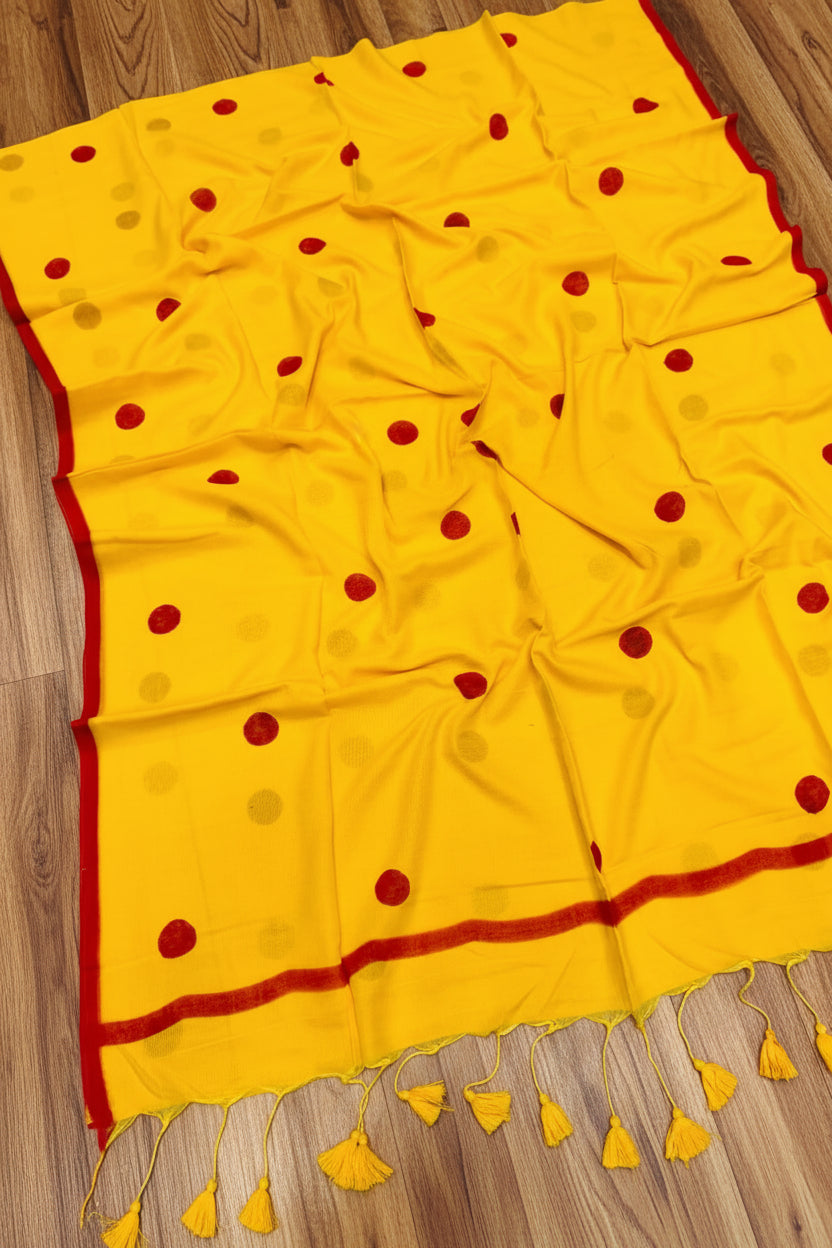Kheyali Mul Cotton Saree