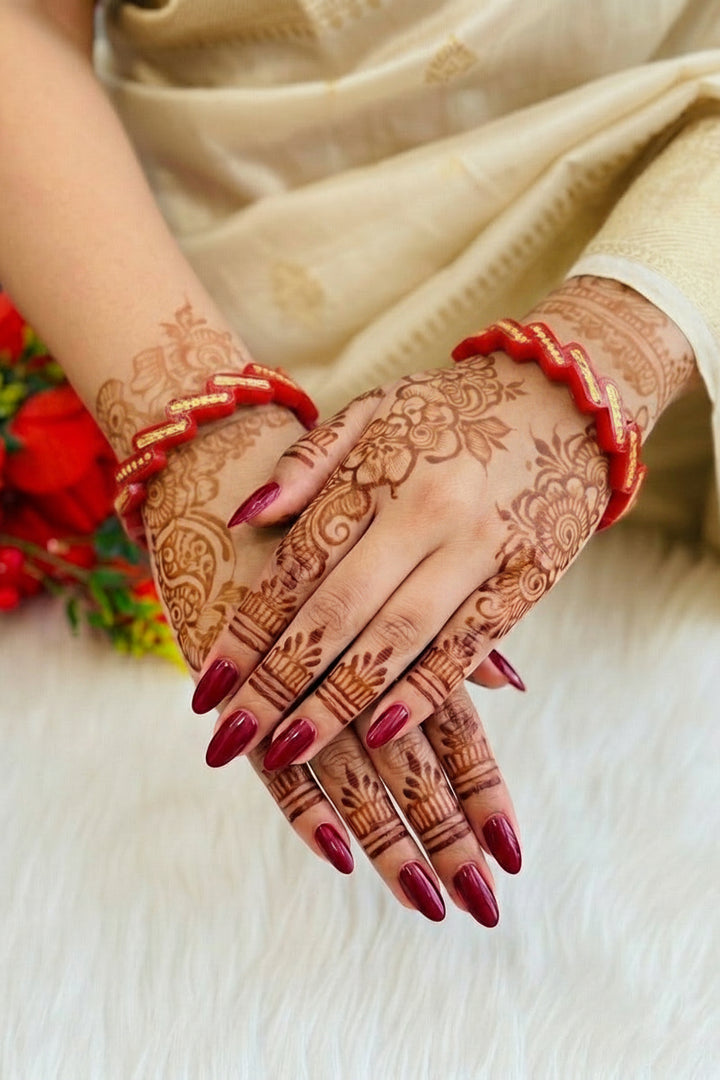 Divine Bridal -Pola Bandhano Pair