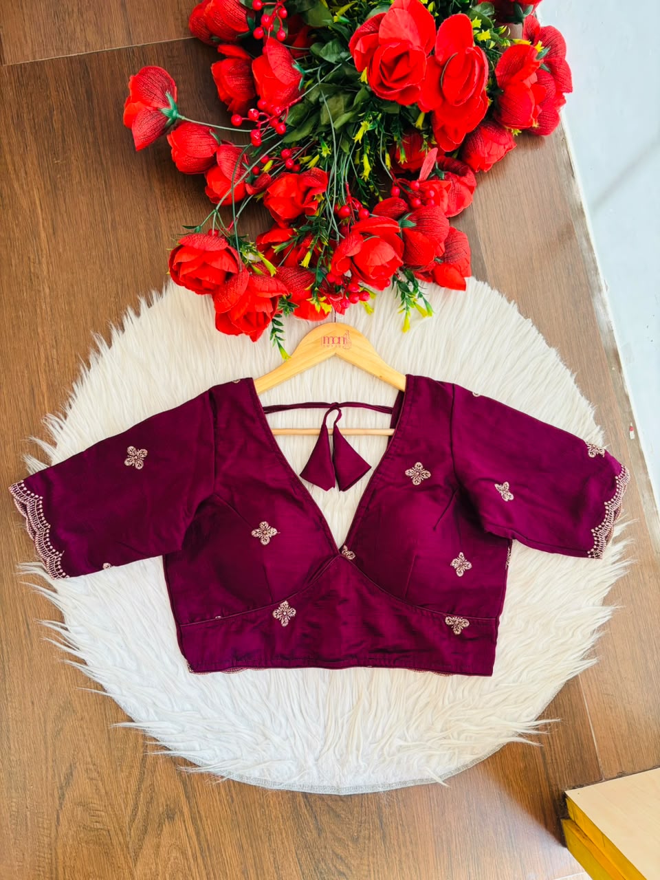 Way to Say  V-Neck Blouse