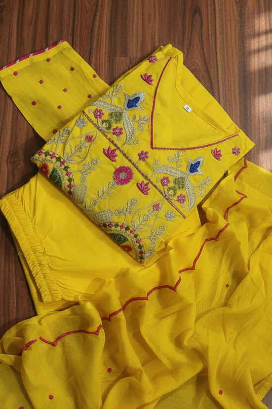 The Wavelet Cotton Kurti Set