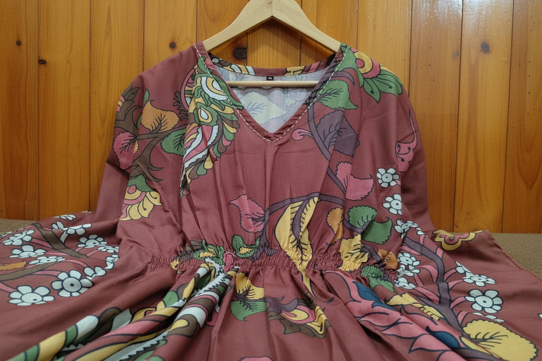 The Nostalgic Flora Kaftan