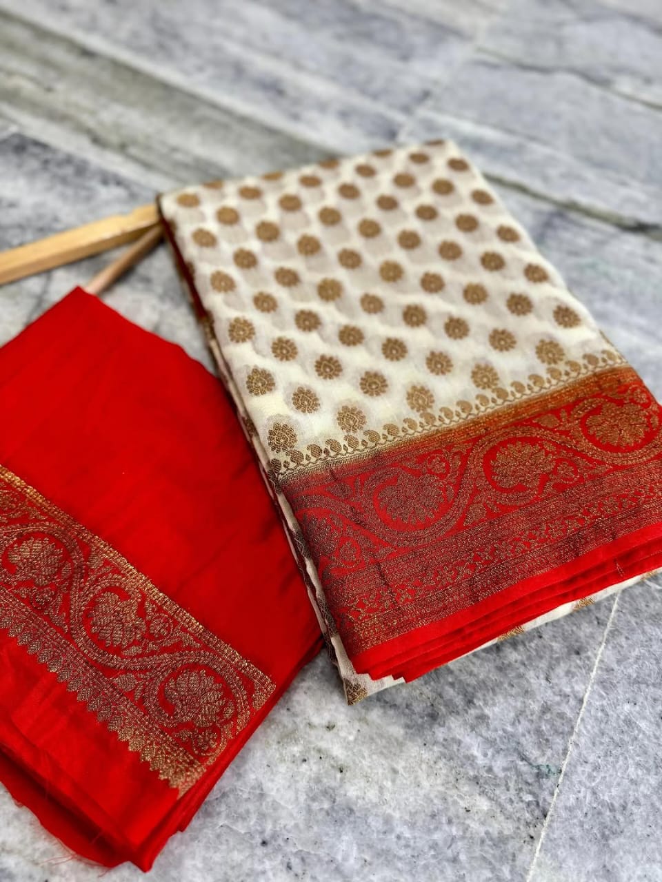 Swarnima Banarasi Semi Georgette Saree