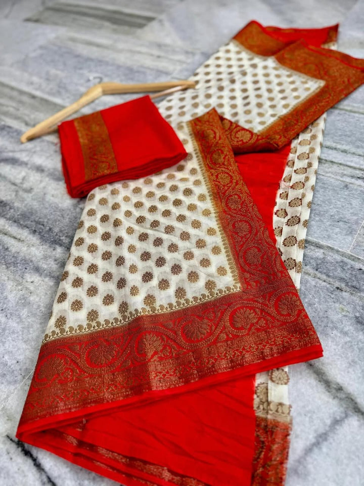 Swarnima Banarasi Semi Georgette Saree