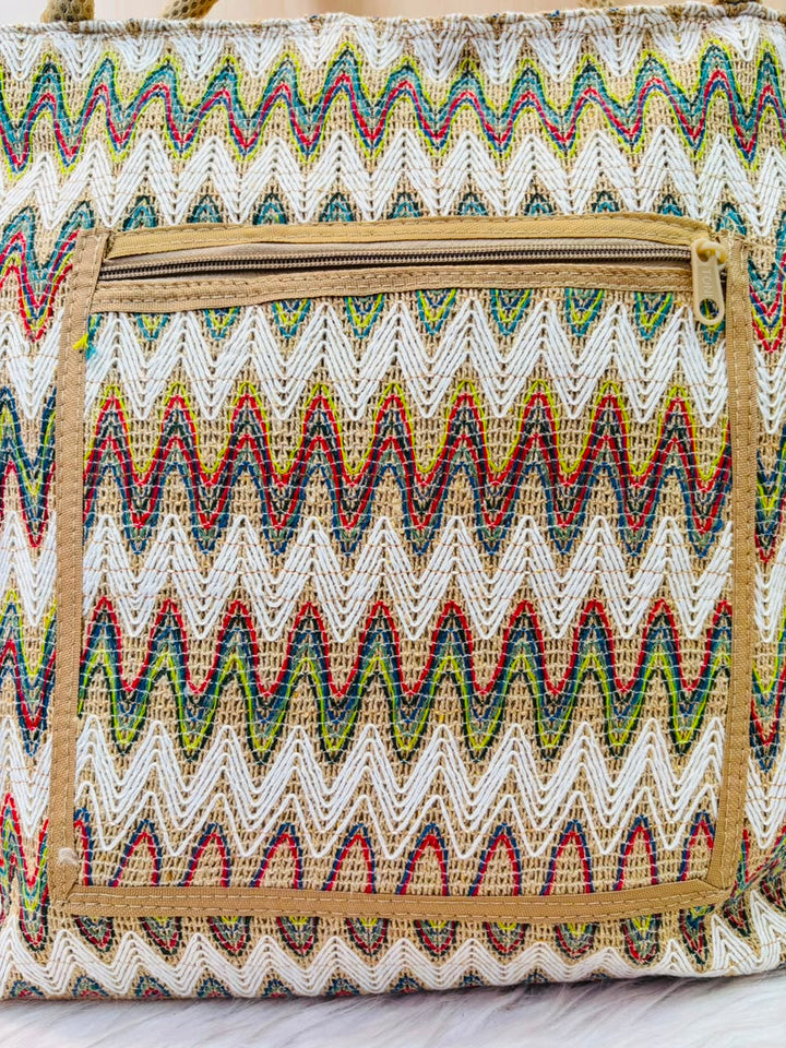 Earthsong - Boho Tote Bag