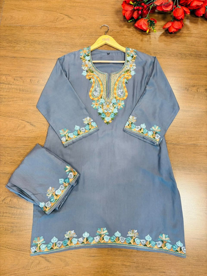 Heaven Like Kashmir - Special Kurti With Pant