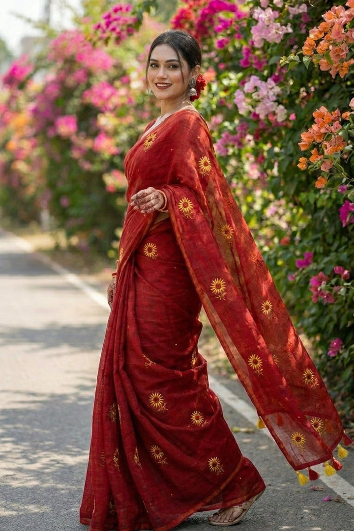 Roudrasmita Mul Cotton Saree