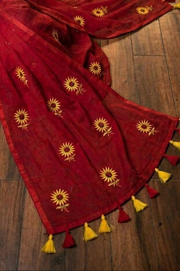Roudrasmita Mul Cotton Saree
