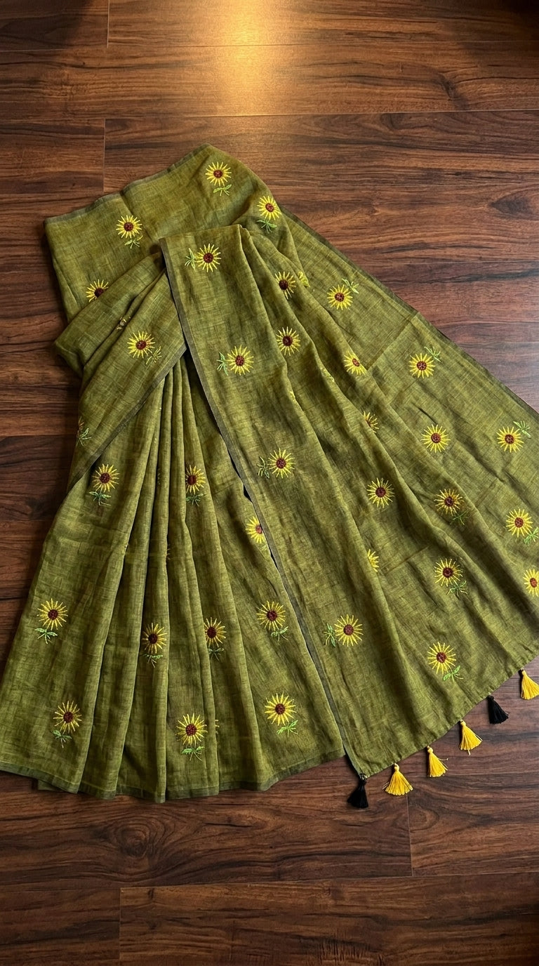 Roudrasmita Mul Cotton Saree