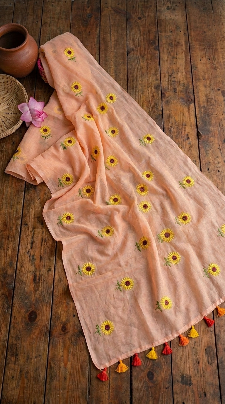 Roudrasmita Mul Cotton Saree