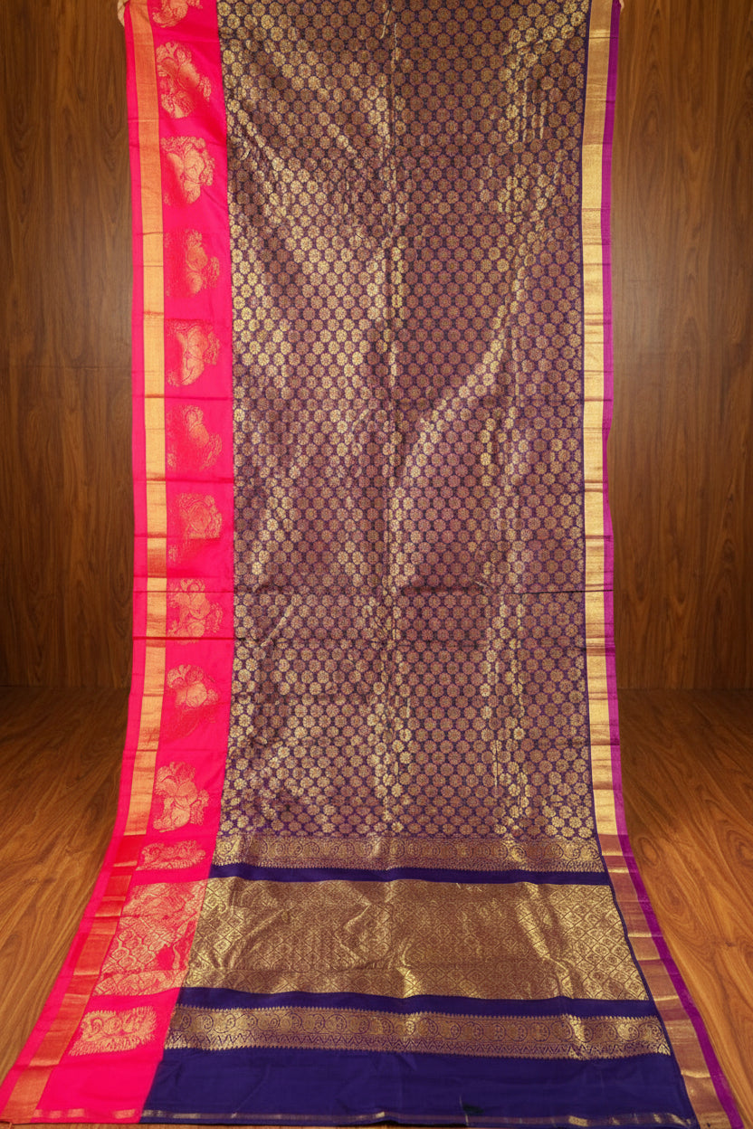Beautiful Traditional Kuppadam Silk Saree
