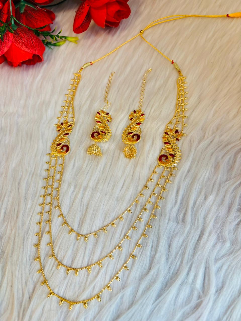 Queen From Unwritten Poems-Necklace & Earring Set