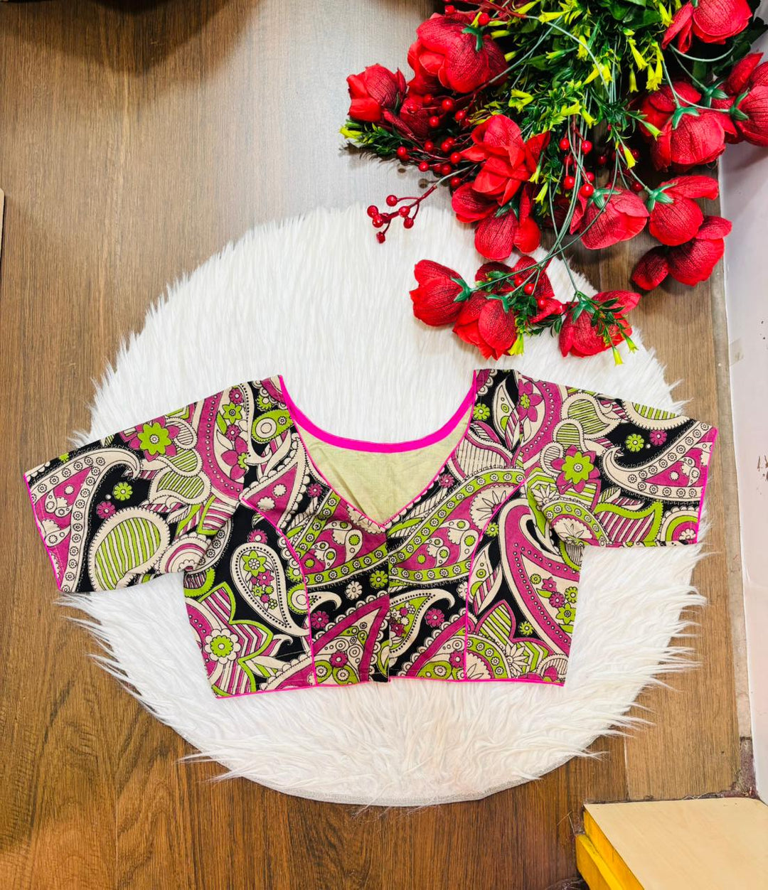 Rani Paisley Printed Designer Blouse