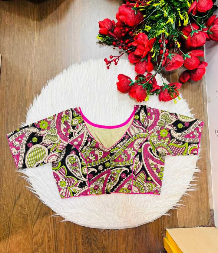 Rani Paisley Printed Designer Blouse