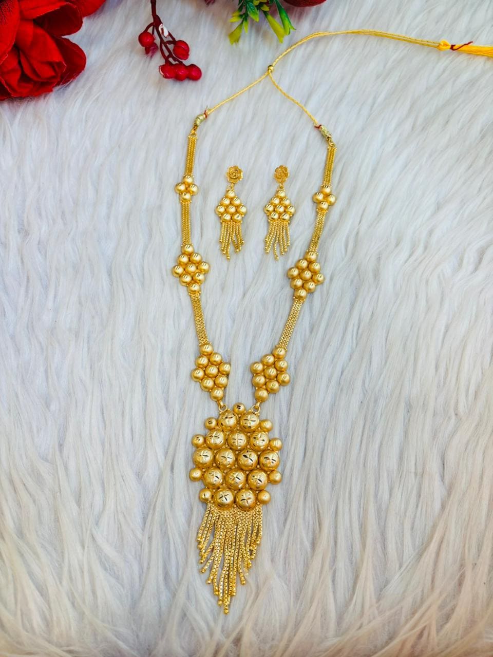 Adorned with Heritage-Necklace & Earring Set