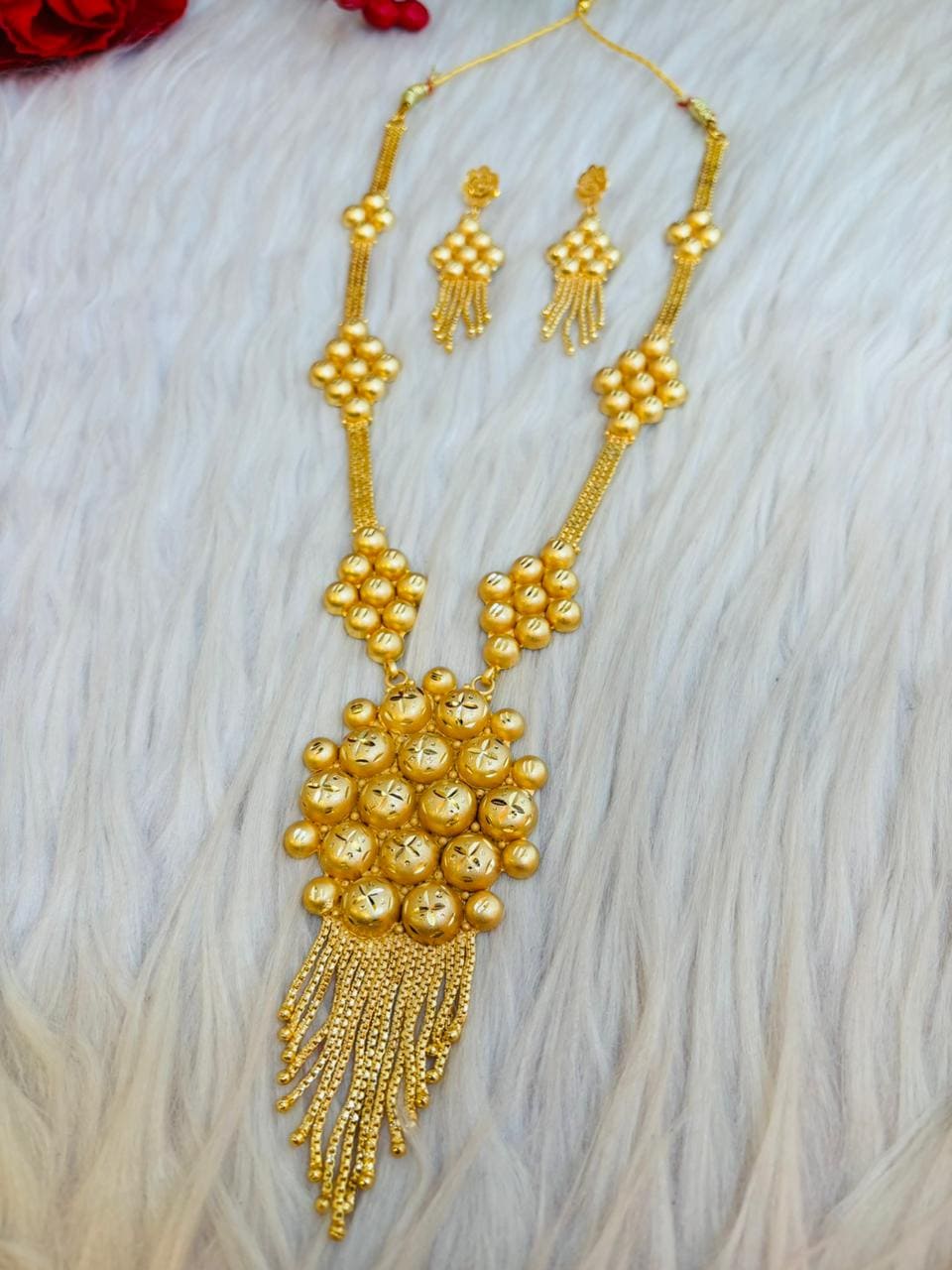 Adorned with Heritage-Necklace & Earring Set