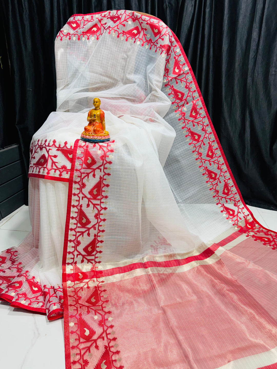 Kankabati Premium Kota Jamdani Saree
