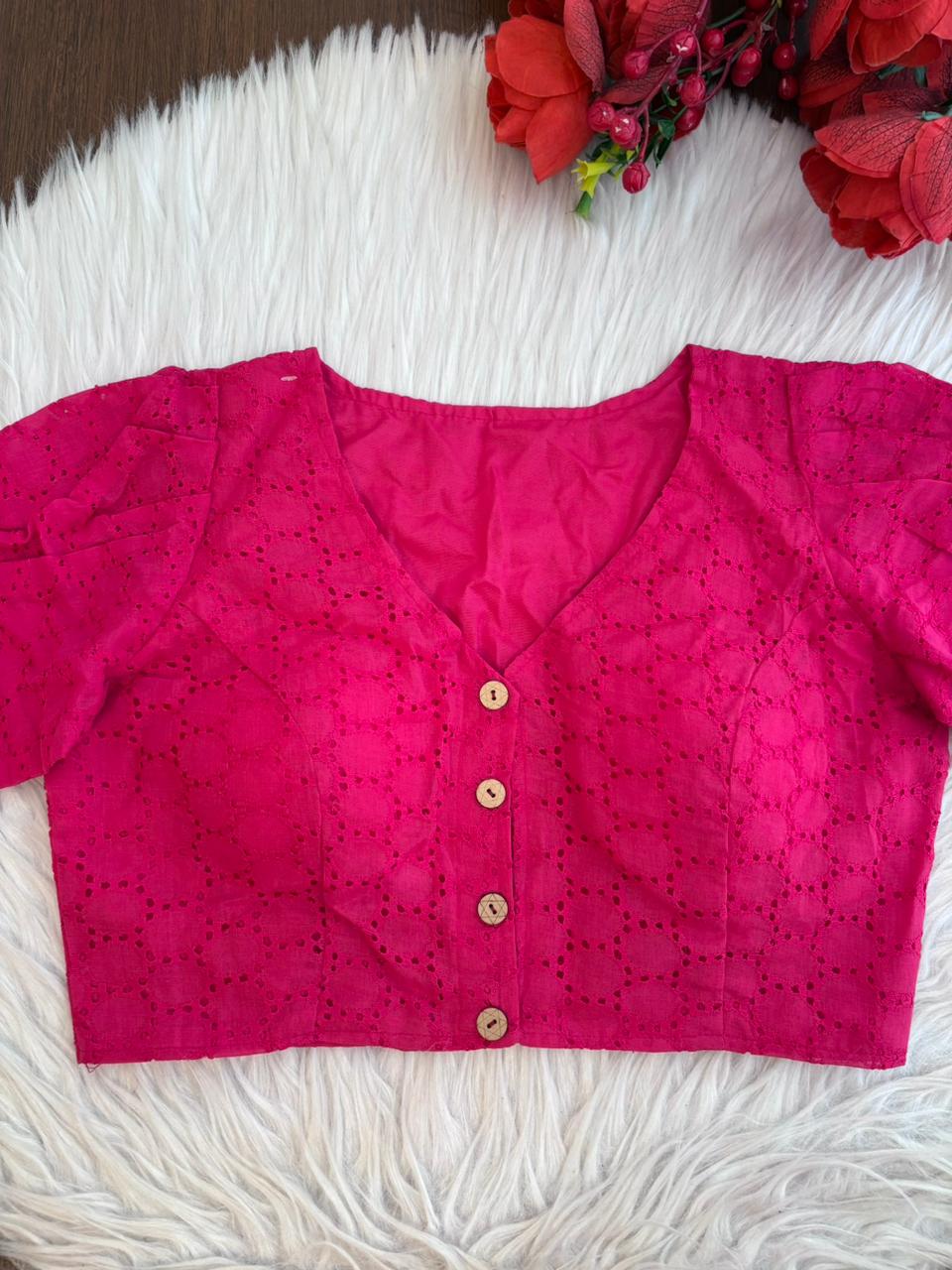 The Blush & Button Hakoba Designer Blouse