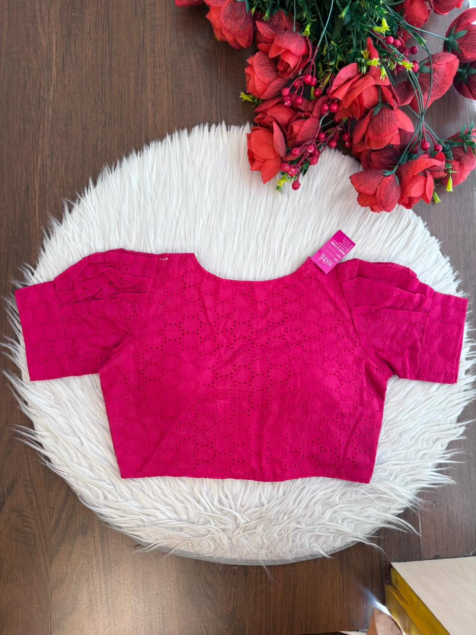 The Blush & Button Hakoba Designer Blouse