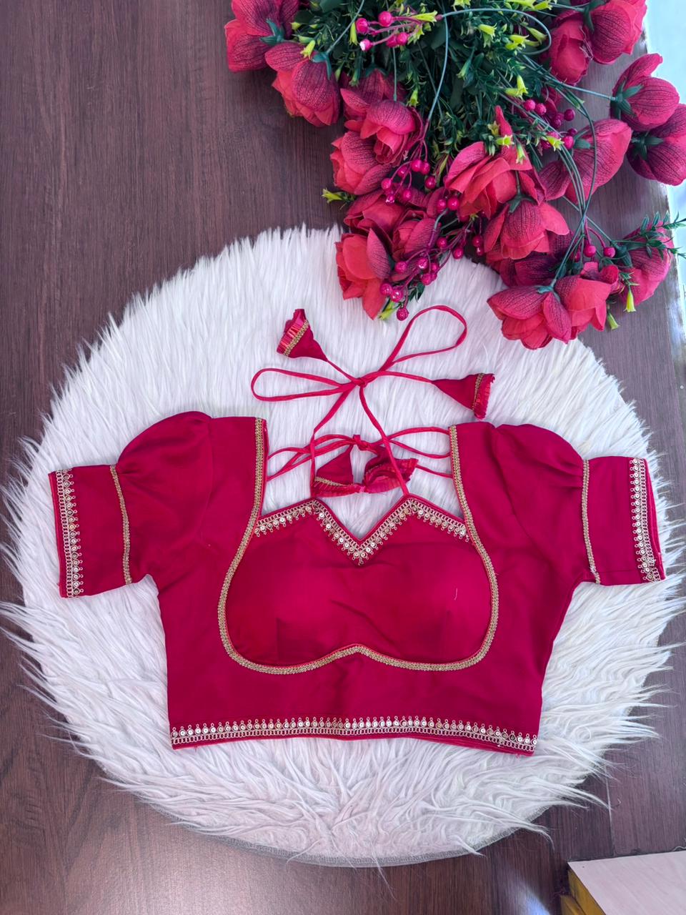 Diva Pink  Designer Masaba Style Blouse