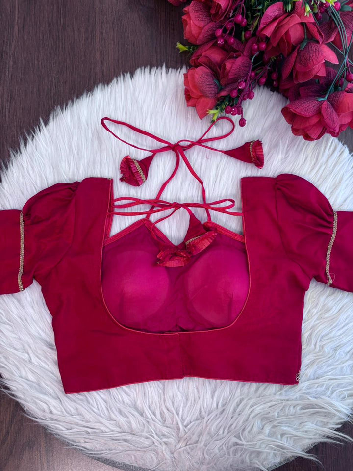 Diva Pink  Designer Masaba Style Blouse