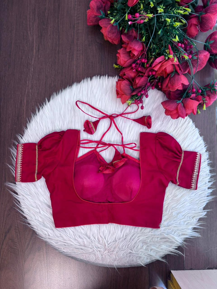 Diva Pink  Designer Masaba Style Blouse