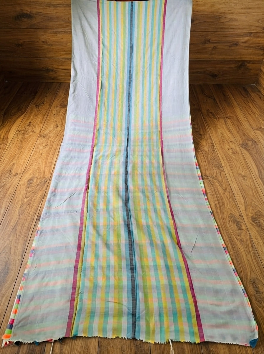 Saptaranga Khadi Cotton Saree