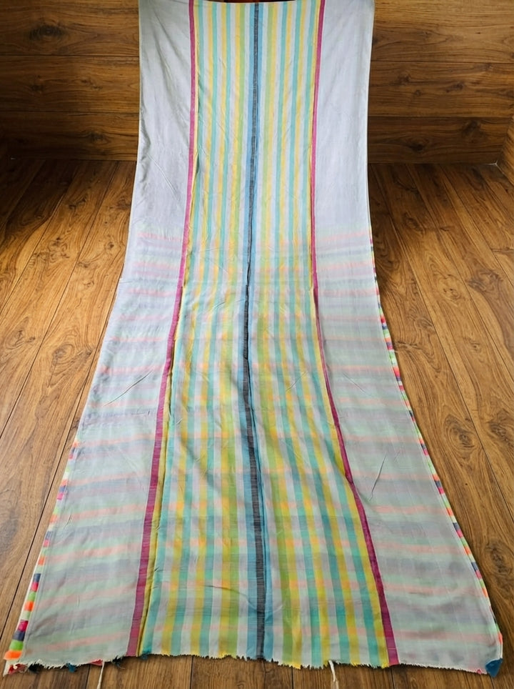 Saptaranga Khadi Cotton Saree