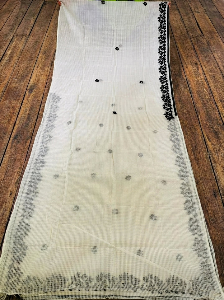Hridoy rekha Kota Applique Saree