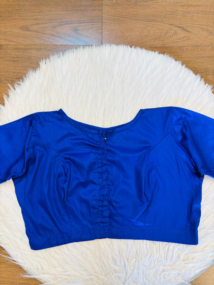 Oceanic Silence Designer Blouse