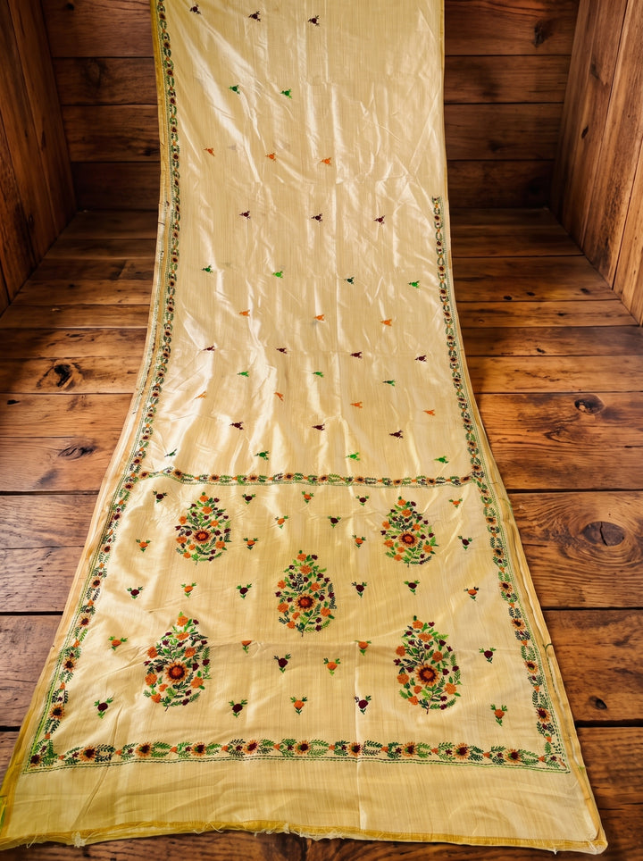 Swarnanjali Semi Tussar Silk Saree 5