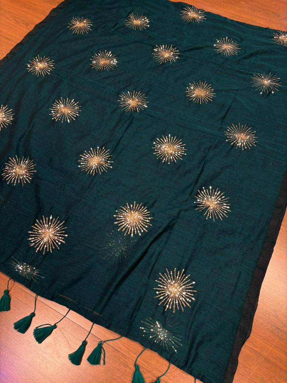 Stole My Heart Mul Cotton Saree