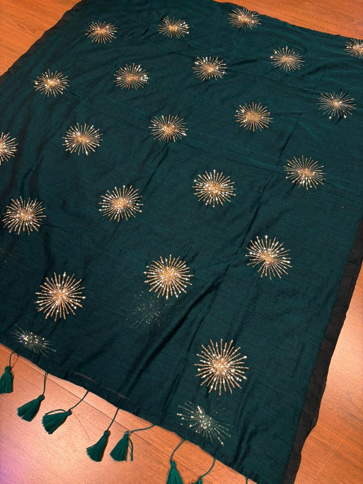 Stole My Heart Mul Cotton Saree