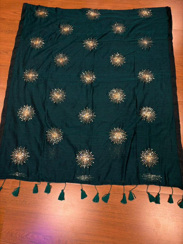 Stole My Heart Mul Cotton Saree