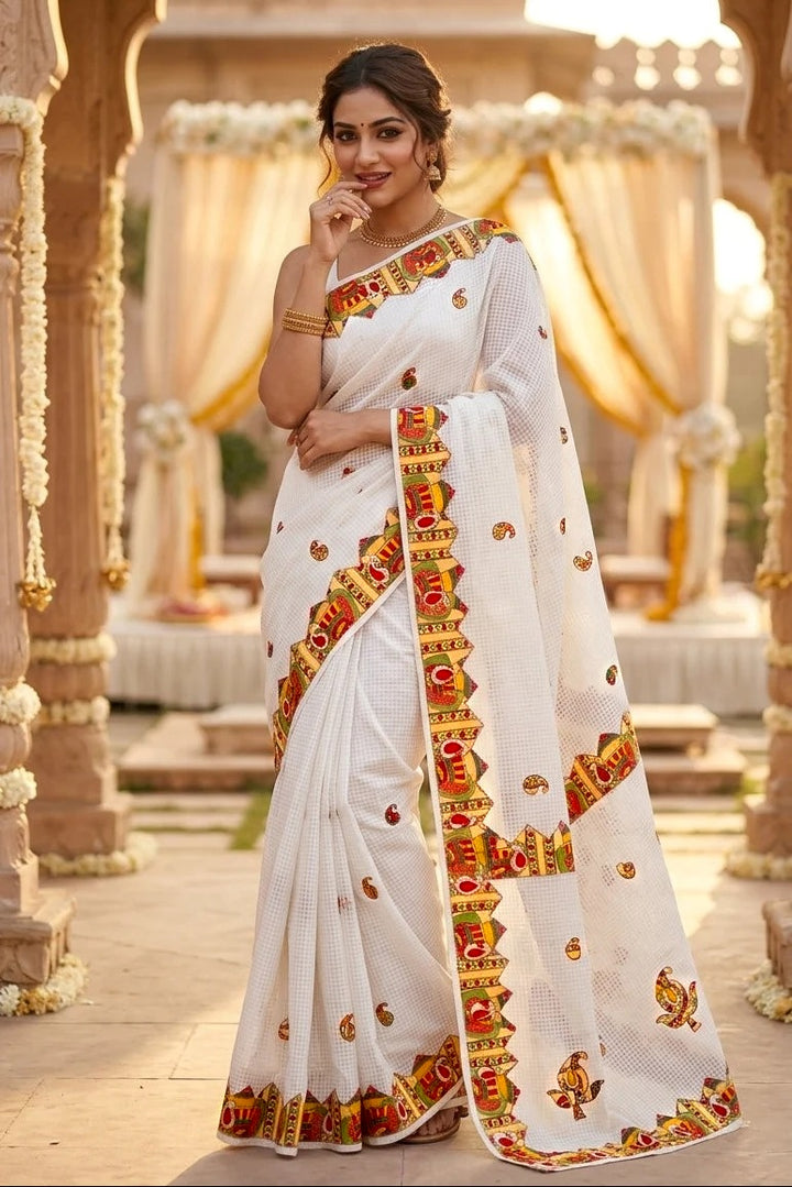 Canvas of Heritage Kota Saree